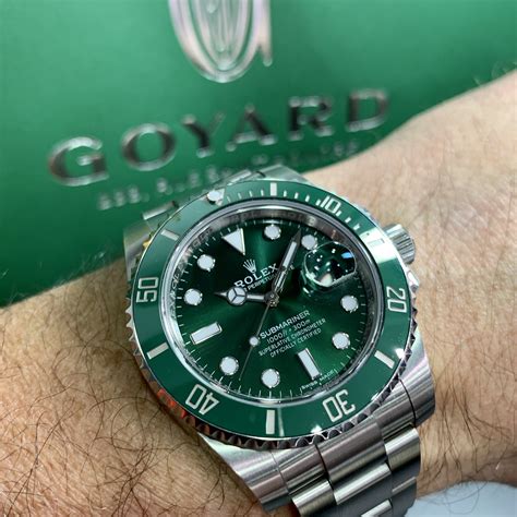 new green and black rolex|rolex green dial watch price.